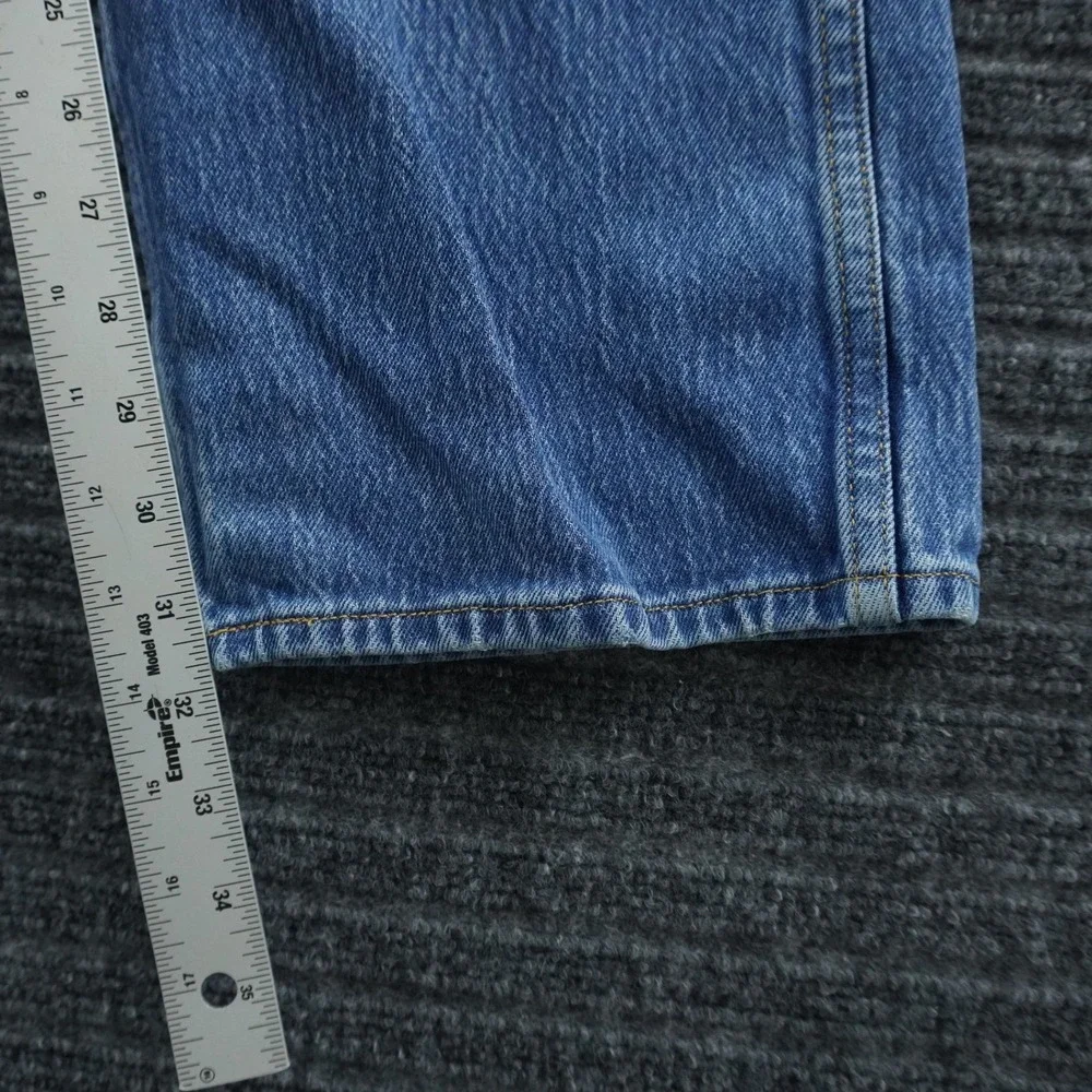 Levi's Carpenter Jeans Mens 34x32 Blue Workwear Fit Straight Leg Utility Denim